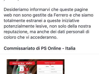 L'avviso pubblicato nelle scorse ore da Ferrero Italia L'avviso pubblicato nelle scorse ore da Ferrero Italia