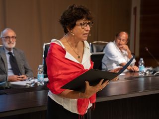 La neo presidente Laura Della Valle La neo presidente Laura Della Valle