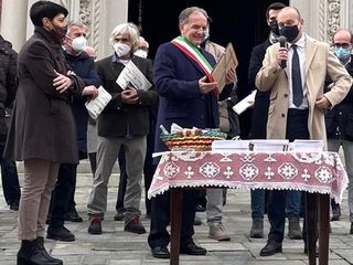 La premiazione lo scorso anno a Priocca