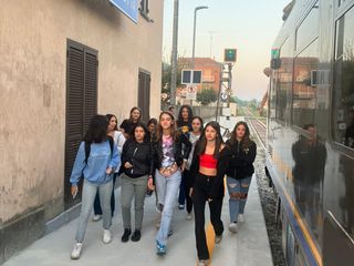 Sul treno da Asti (foto Diego Fenoglio)