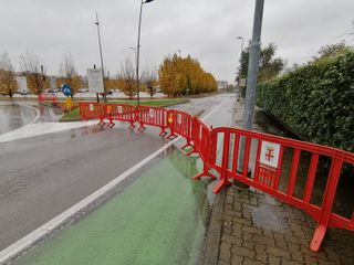 Chiuso il sottopasso di corso Piera Cillario ad Alba