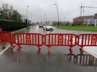 Chiuso il sottopasso di corso Piera Cillario ad Alba