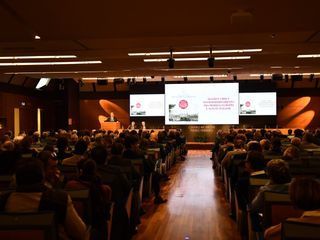 Da sinistra Luciano Panzani e Gino Cavalli