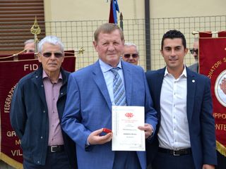 Giampiero Burzio, per lui la seconda medaglia d'oro Giampiero Burzio, per lui la seconda medaglia d'oro