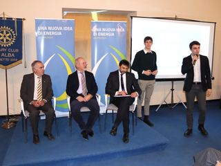 Gli studenti Andrea Dell'Arte e Andrea Lanzetti