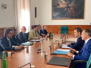 Il recente incontro romano tra il presidente Cirio, l'assessore regionale ai Trasporti Gabusi e il ministro Toninelli