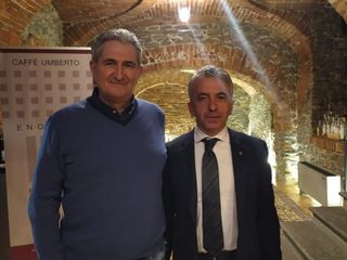 L'assessore Marcarino, a sinistra, col collega della Giunta regionale Marco Protopapa