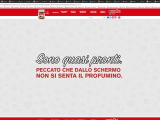Sono quasi pronti, annuncia il sito web di Nutella Italia