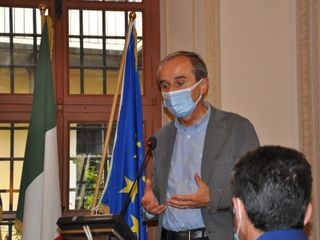 Il sindaco braidese Gianni Fogliato