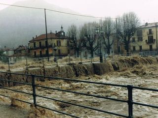 Il ponte Odasso alle 14.40 - Foto Sergio Rubaldo Fotoflash