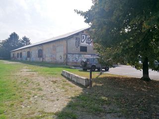 L'ex galoppatoio della caserma, poi magazzini Piaggio