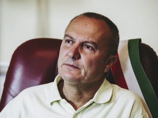 Il sindaco di Diano d'Alba Ezio Cardinale