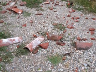 Tetti scoperchiati nella zona di Dogliani