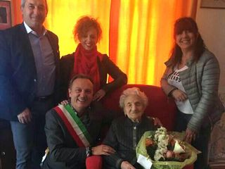 Gli auguri dell'Amministrazione dianese per il 111° genetliaco