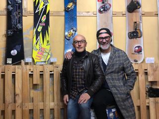 Nel Gallian's History Warehouse Marco Galliano con il Dj Faber Moreira Nel Gallian's History Warehouse Marco Galliano con il Dj Faber Moreira