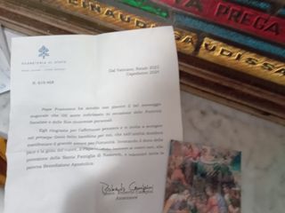 La lettera del Papa La lettera del Papa