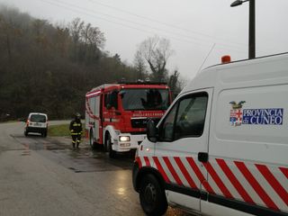 Rischio crollo di un cortile in località Beccheri