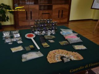 La droga sequestrata