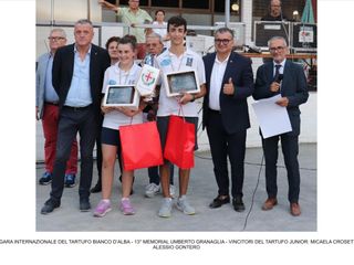 I vincitori del Tartufo Junior