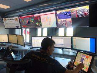 Lasala operativa nei giorni dell'alluvione, con oltre 1000 chiamate in arrivo