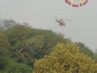 Incendio a Massarosa Incendio a Massarosa