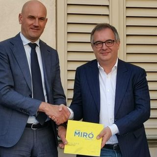 Busca e Cherasco unite nella celebrazione di Joan Mirò Busca e Cherasco unite nella celebrazione di Joan Mirò