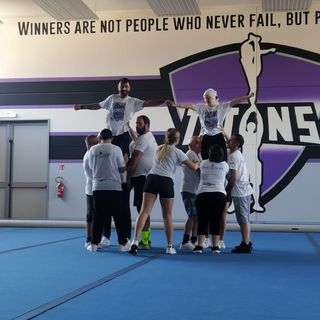 Una delle fasi dell'allenamento