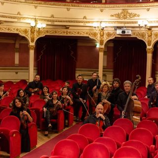 Gli archi dell'orchestra Bruni di Cuneo
