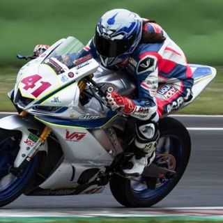 Arianna impegnata in gara a Vallelunga