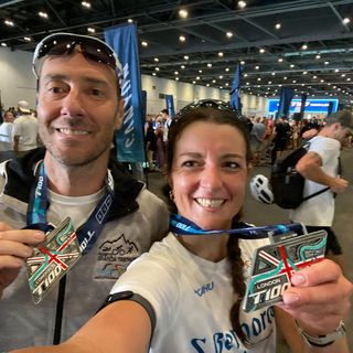 Chiara Grasso e Luca Turchi della Triatletica Mondovì in gara sul circuito T100 Triathlon World tour