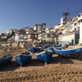 Franco Ballatore e Nadia Chiavassa in visita ad un mercato