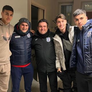 Nella foto Enzo Barrenechea, Christian Sobrero, Giuseppe Aliberti, Matias Soulè e Lautaro Barrenechea