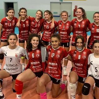 L’Under 14 Bianca allenata da coach Enzo Guerriero (credit ufficio stampa GVA)