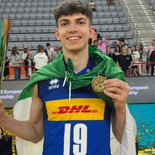 Volley: orgoglio Monge Gerbaudo Savigliano, Daniele Mellano campione d'Europa con l'Italia Under 22