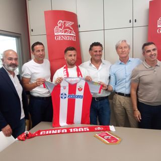 Calcio. Cuneo 1905 Olmo, presentato Edoardo Delpiano: "Piazza molto ambita, contento di essere arrivato qui" (VIDEO) Calcio. Cuneo 1905 Olmo, presentato Edoardo Delpiano: "Piazza molto ambita, contento di essere arrivato qui" (VIDEO)