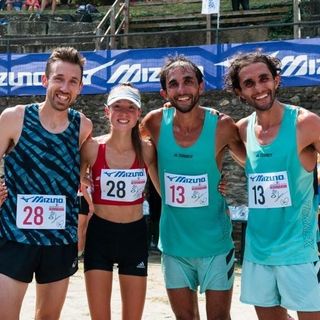 Chevrier, Vicari e i Dematteis (foto F. Giorgi - sito fidal piemonte)