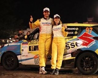 Motori: una foratura nega a Matteo Giordano e Manuela Siragusa la vittoria nel "Rally Due Valli"