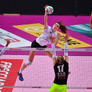 Lucille Gicquel ha militato nel Racing Club de Cannes dal 2015 al 2018 (credit Danilo Ninotto)