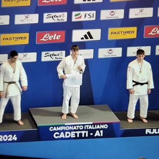 Judo: il bovesano Luigi Barbero terzo ai campionati italiani categoria cadetti A1