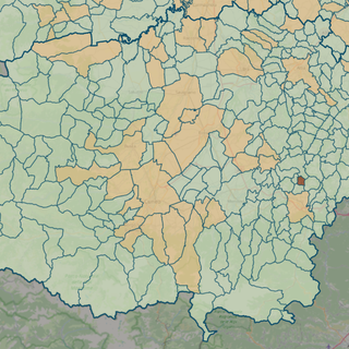 LA MAPPA DEL 18 LUGLIO - IN MARRONE SCURO I CENTRI CON INDICE SUPERIORE A 18 CONTAGI OGNI 1.000 ABITANTI