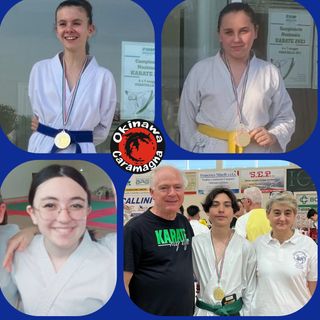 Gli atleti dell'ASD Okinawa Caramagna in evidenza nel Campionato nazionale di Karate UISP