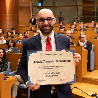 Docudrop: Rivoluzionare il Settore Immobiliare con il Web3 - Federico Pagliuca Vince il Premio "America Innovazione"