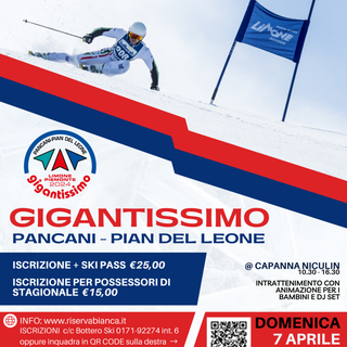 Nella Riserva Bianca torna il Gigantissimo