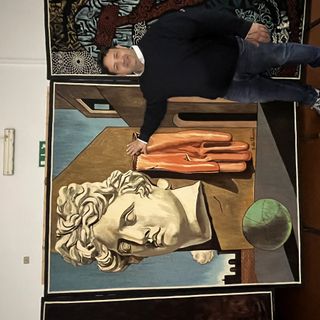 Asti ospita  la calata dell'arazzo  di Ezio Gribaudo tratto da Diari di New York