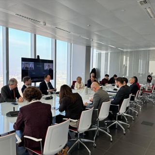 Un momento dell'incontro al Grattacielo della Regione Piemonte