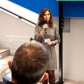 La dottoressa Reali, alla guida della Radioterapia di Verduno La dottoressa Reali, alla guida della Radioterapia di Verduno