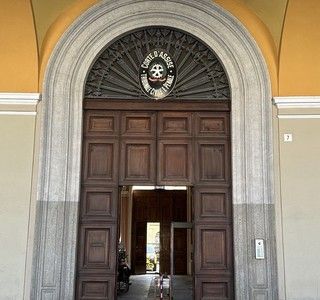 L'ingresso del Tribunale di Cuneo
