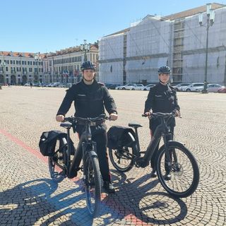 Servizi perlustrativi anche in bicicletta per i Carabinieri della Stazione di Cuneo