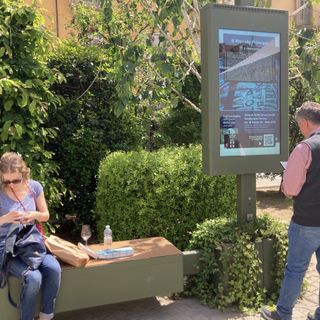 Tutti i contenuti visualizzati sull'isola saranno accessibili anche tramite l'app I-Gate, elemento centrale di un più ampio ecosistema digitale che sottende l'intera infrastruttura smart