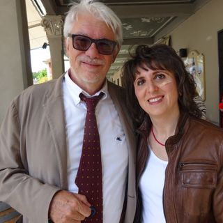 In foto Ricky Tognazzi con Silvia Gullino